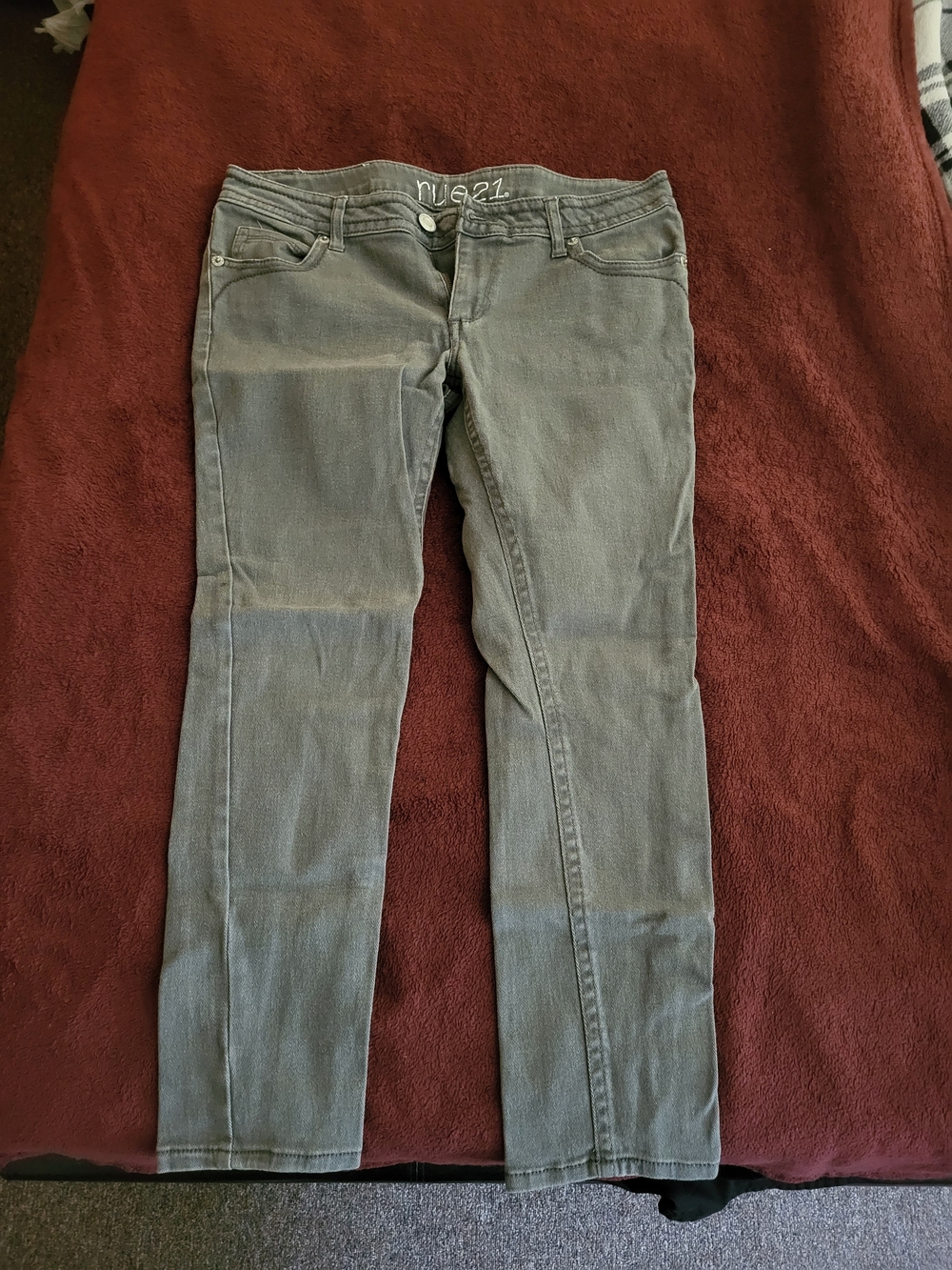 Rue21 Women's Gray Slim Jeans